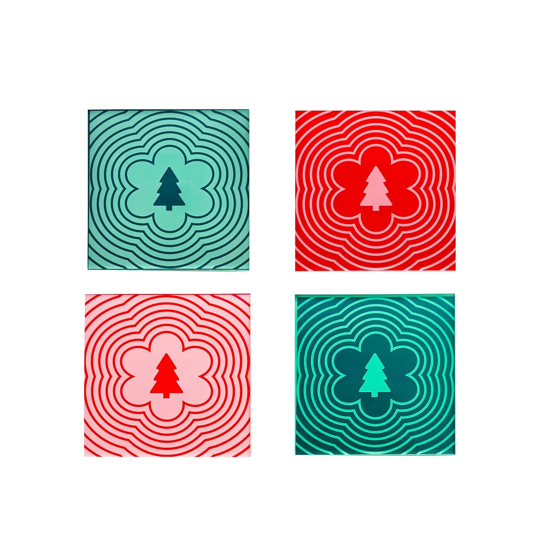 Acrylic Coasters Set of 4