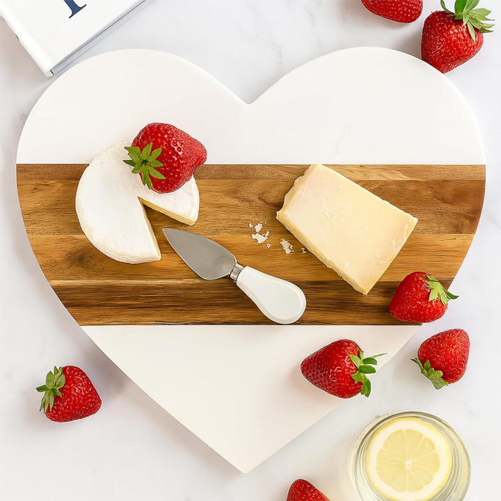 Heart Shaped Charcuterie Board