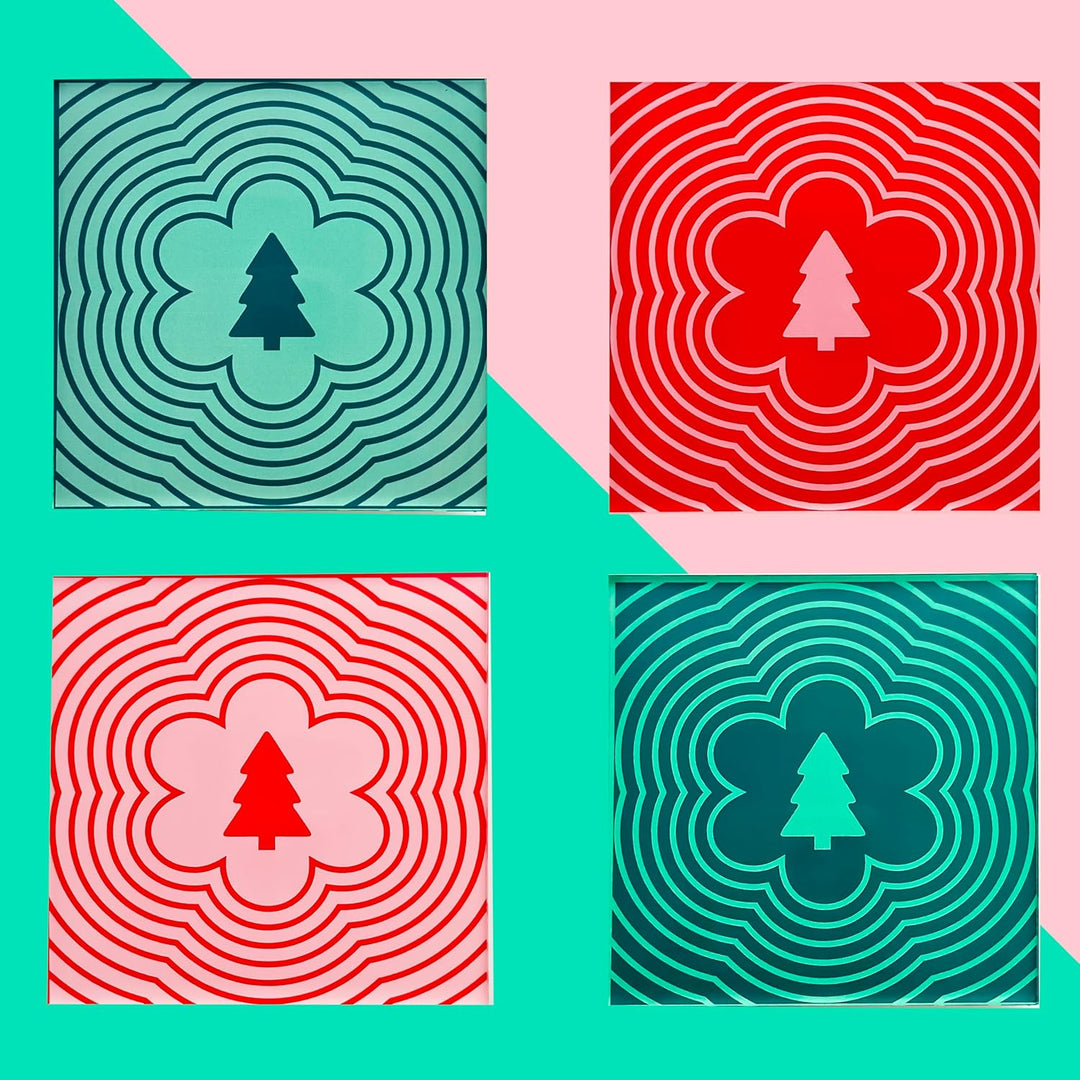 Acrylic Coasters Set of 4