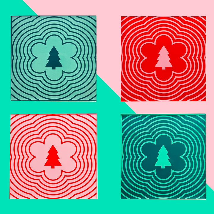 Acrylic Coasters Set of 4