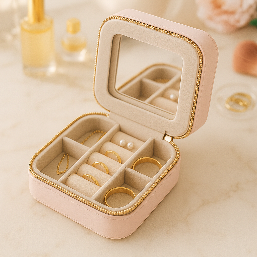 Travel Jewelry Case for Women