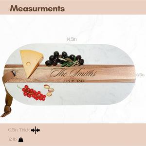 personalized Cheese Board Gift Set