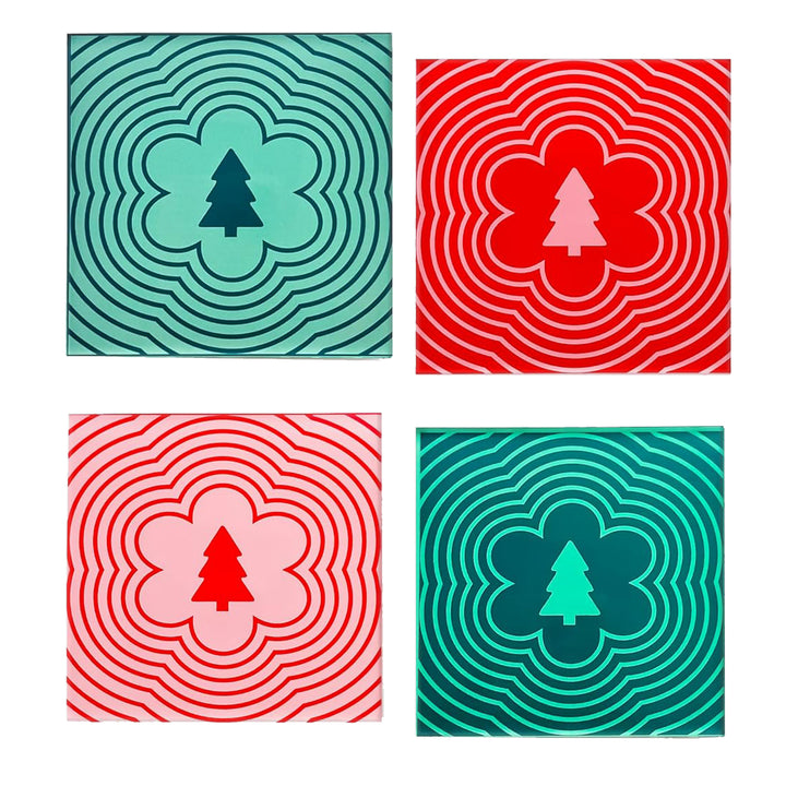 Acrylic Coasters Set of 4
