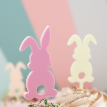Load image into Gallery viewer, bunny cupcake toppers
