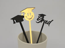 Load image into Gallery viewer, graduation drink stirrers
