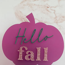 Load image into Gallery viewer, fall sign
