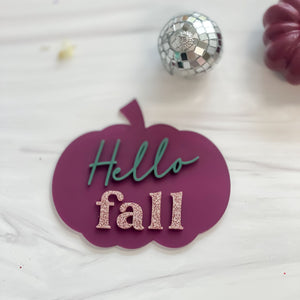 fall sign