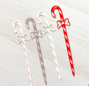 Candy Cane drink stirrers