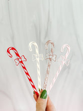 Load image into Gallery viewer, Candy Cane drink stirrers
