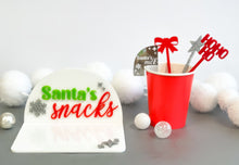 Load image into Gallery viewer, santa cookie tray
