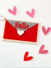 Load image into Gallery viewer, valentines day gift tag
