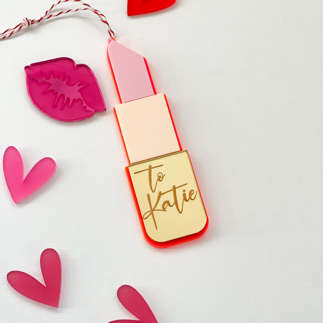 valentines day gift tag