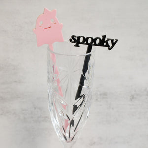 halloween drink stirrers